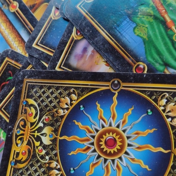 Mystical Tarot Card Deck - Black and Gold(32 Count) - Picture 2 of 2